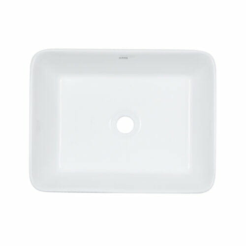 White Ceramic Vessel Sink