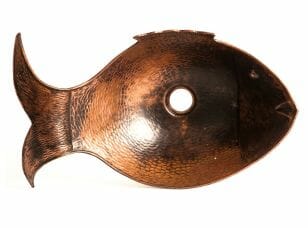 Humu Fish Copper Vessel Sink