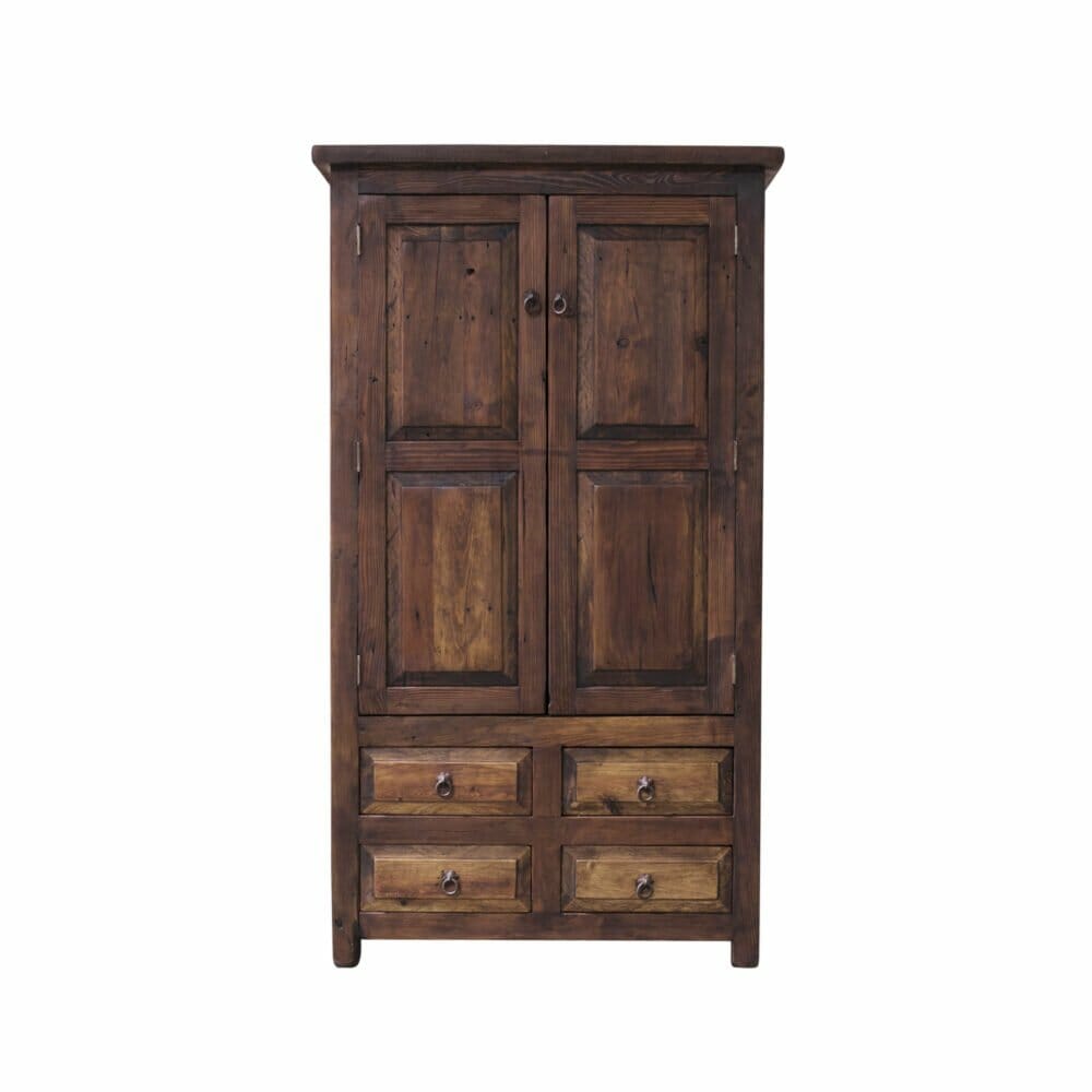 Chandler rustic linen cabinet