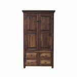 Chandler rustic linen cabinet