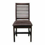 rustic dining chair profile