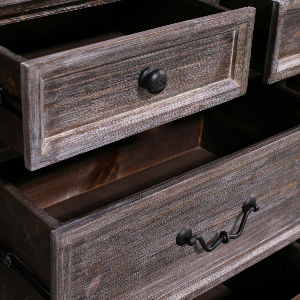 sloane dresser 7 drawers up close